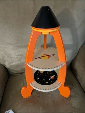 Tender Leaf Toys Cosmic Rocket Toy Shelf – No Action Figures